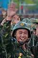 2015阅兵式上的陆军野战服