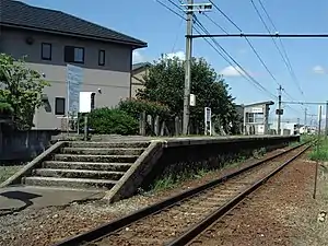 朝菜町站全貌（2008年）