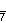 7&nbsp;