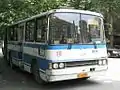 18路车使用的长江牌6151型铰接客车