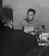 身著中山裝的蔣經國