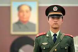 87式武警士兵春秋常服2007年