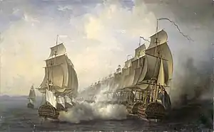 古達羅爾海戰 (1783年6月20日),法國海軍將領皮埃爾·德·蘇弗朗和英國海軍將領愛德華·休斯的交戰。