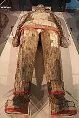汉代玉衣,存于河南博物院