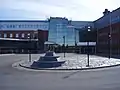 瑞典太空物理研究所(英语:)前方的終端震波模型,位於基律纳