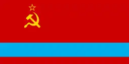 哈萨克苏维埃社会主义共和国国旗