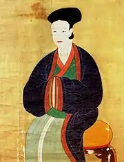 朝鲜王朝時穿襖裙配褙子的女性