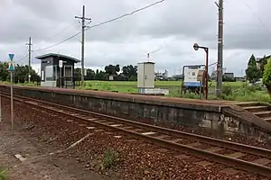 換為新式候車室的林站全貌(2020年7月)