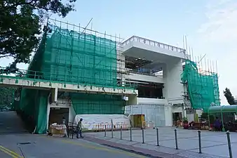 翻新中的興民商場（2018年12月）