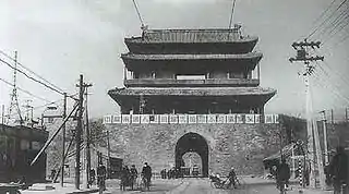 北京西直門，1953年