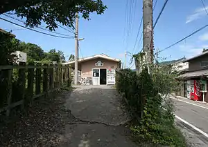 佃站站舍 (站外,2008年)
