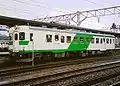 大糸線塗裝的KIHA52 125(糸魚川 1999年12月19日)