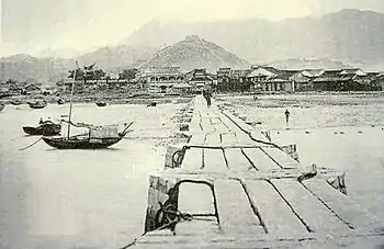 龍津石橋和碼頭（1875年）