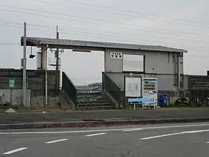 車站入口(2009年2月13日)