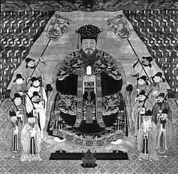 尚穆王，繪於1796年