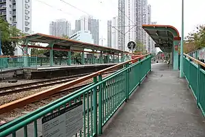 翠湖站月台(2018年1月)