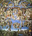 西斯汀小堂《最後的審判》,1536-1541年