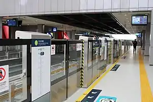 機場站月臺