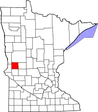 明尼蘇達州格蘭特縣地圖