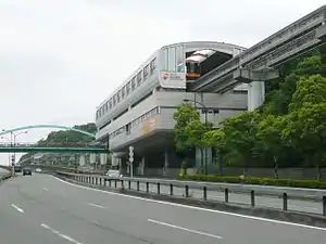 松谷站(2010年6月)