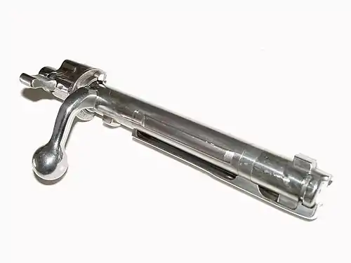 Gewehr 98步槍的旋轉後拉式槍機總成