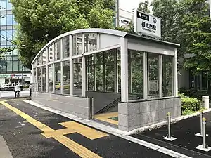 A3a號出入口(2019年8月27日攝)