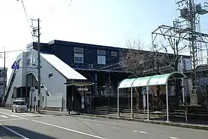 尾崎站東口(2020年3月)