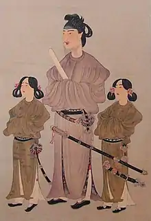 圣德太子圆领袍