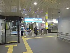 剪票口(2017年2月11日)