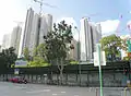 重建中的蘇屋邨一期西南面（2015年6月）
