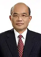 行政院院長:蘇貞昌(內閣總辭)
