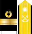 中華民國海軍代將肩章及袖章