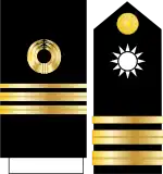 中華民國海軍少校肩章及袖章