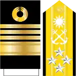 中华民国海軍一級上将袖章、肩章