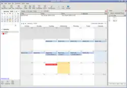 Lightning 0.9,運行於Thunderbird 2.0.0.19