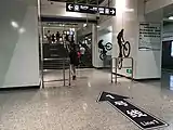 3号线至1号线单向换乘通道