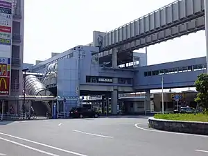 千葉都市單軌電車 都賀站(2012年5月6日)
