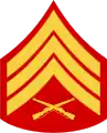 美國海軍陸戰隊中士臂章