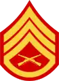 美國海軍陸戰隊上士臂章