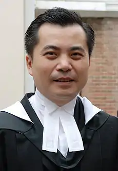 律政司司長:黃仁龍(任期屆滿)