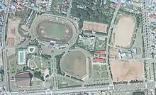 1975年的八橋運動公園(日语:)